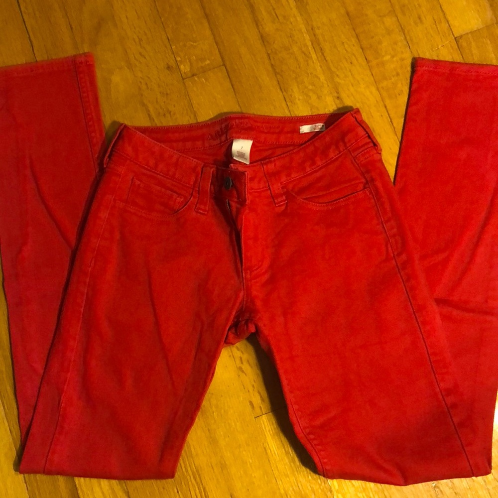 Red Arizona Jean Co skinny jeans